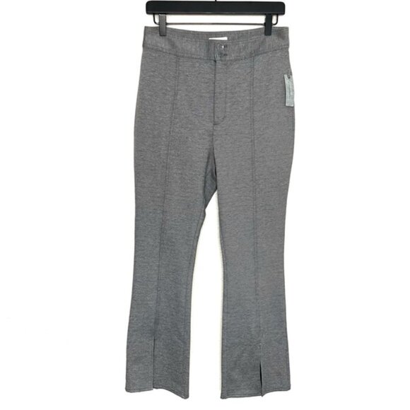 Maeve Gray Seamed Flare Pants - Picture 5 of 13